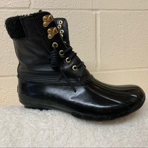 Sperry Duck Boots (with a twist)